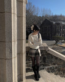 Kewpie Angora Knit Sleeveless Bolero Set