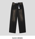 Vir Center Crease Garment Bootcut Denim
