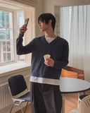 Beire Layered V-neck Knit
