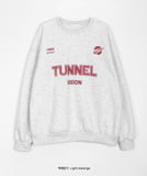 Tunnel Sporty Printing Brushed Over Sweatshirt