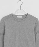 Clintel Layered Over Long-Sleeved T-Shirt
