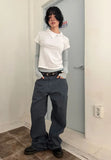 UNBAL COLLAR TEE