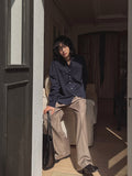 Woobin Two Tuck Wide Slacks