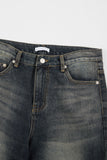 Scope deep blue wide denim pants
