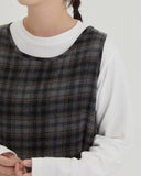 [BAONHAUS] Remuse Cotton Round Frill Long Sleeve Tee