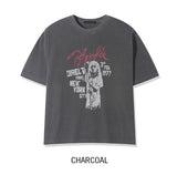 Bello Crop Print Short Sleeve T-shirt