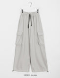 Formen banding cargo wide pants