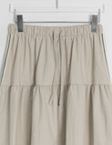 Dalhot Side Line Nylon Long Skirt