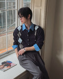 Jeff Argyle Knit Cardigan