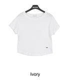 Rodi Label Crop Short Sleeve T-Shirt