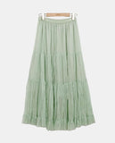 Fuggle Chiffon Tiered Long Skirt