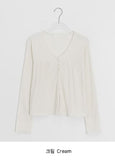 Zicon Lace Ribbed Cardigan