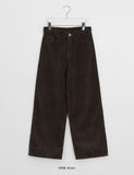 Hoville Corduroy Wide Pants