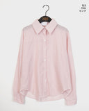 Loit Stripe Loose Fit Long Sleeve Shirt