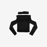 Rish Off-Shirring T-Shirt (Muffler Set)