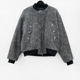 Sharp mohair Blouson