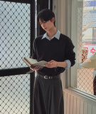 Kifree Loose Fit V-Neck Knit