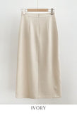 Chad Button Wrap Long Skirt