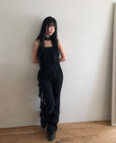 Novella Lace Frill Sleeveless