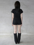 [mnem] Bleed in Black Tee