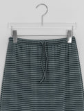 Tuque Stripe Banding Long Skirt