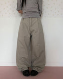 Hichel Washed Wide Pants