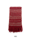 Choki Stripe Wool Muffler
