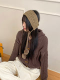 Zling Cable Knitt Bell Ear Muff