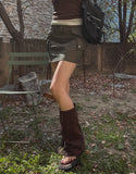 nylon strap cargo pocket skirt