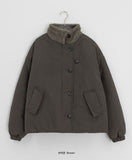 Qumi High Neck Wool Padding Jumper