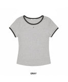 W Basic Ringer T-shirt