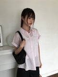 Kanz Overfit Short Sleeve Shirt Sleeveless Set