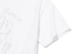 Glitter Heart CROP Short Sleeve T