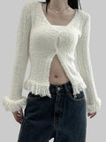 Vuan Fringe Cardigan