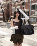 Hippie Layer Corset Suede Skirt