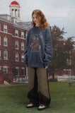 Magic Zoo Raglan Pigment Sweatshirt