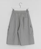 [unisex] Jeddon Nylon Banding Cargo Bermuda Pants