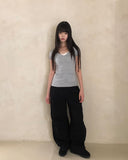 Marker Cut Wide Pants