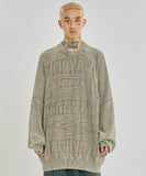 [PBA] Five AJO Logos Washed Sweater