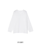 Slick Linen V-Neck Knit