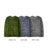 Two-Tone Brush Round Knit