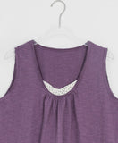 Rakko Flower Vintage Layered Sleeveless