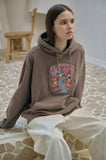 Village Flower Pigment Hoodie