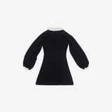 Newden V-neck Color Matching One Piece