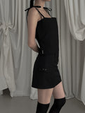 [mnem] layering open-back bustier