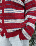 Cent Wool Haji Stripe Cardigan