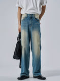 Real point brush denim