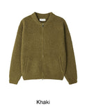 Helid Boucle Knit Zip-Up
