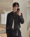 [PLAN MADE] Kuroji Metal Gakuran Crop Jacket