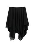 Softy Lace Layered Tiered Skirt